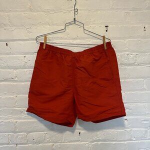 NWT Uniqlo Size M Swim Active Shorts Orange
